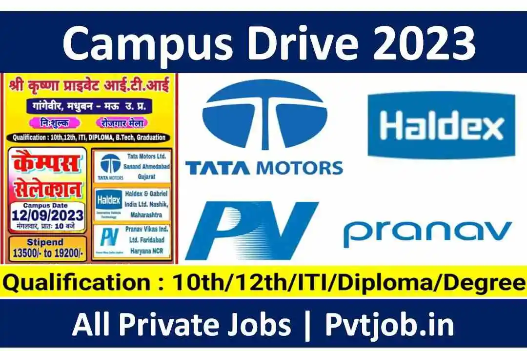 Pranav Vikas And 02 Others Company’s Campus Placement 2023 Job