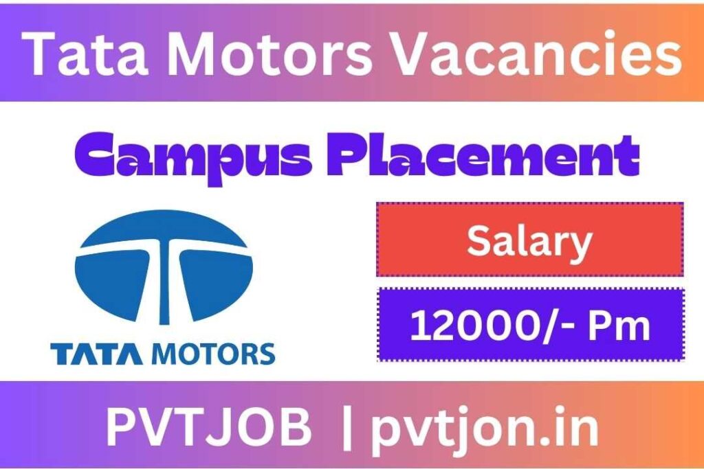 Tata Motors Vacancies 2024