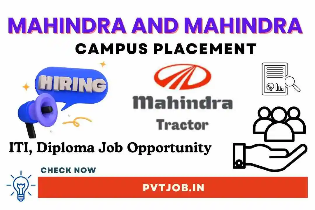 Mahindra And Mahindra Recruitment 2024