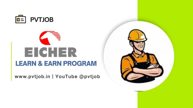 Volvo EICHER Recruitment 2024