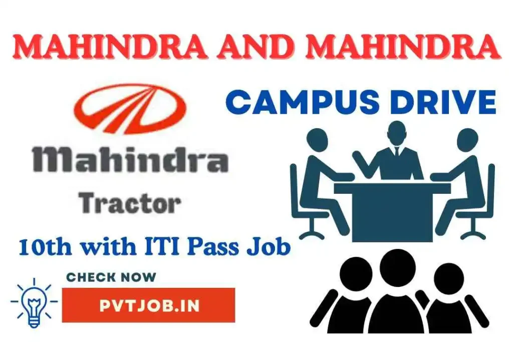 Mahindra and Mahindra Limited Jobs 2024