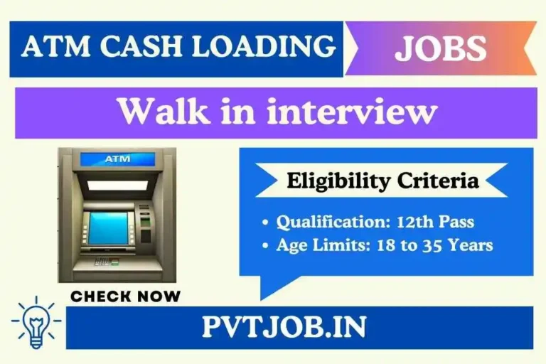 ATM Cash loading Job 2024