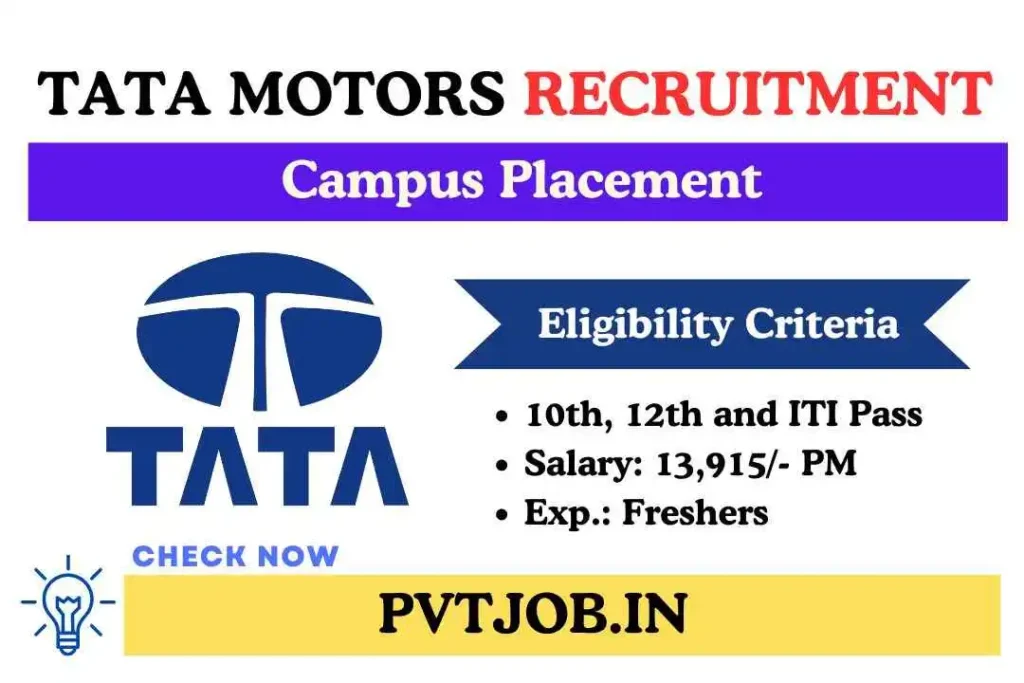 Tata Motors Vacancies 2024