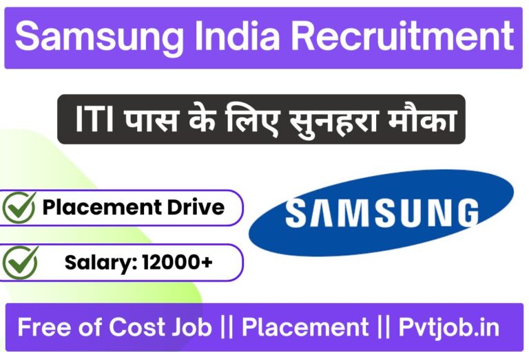 Samsung India Recruitment