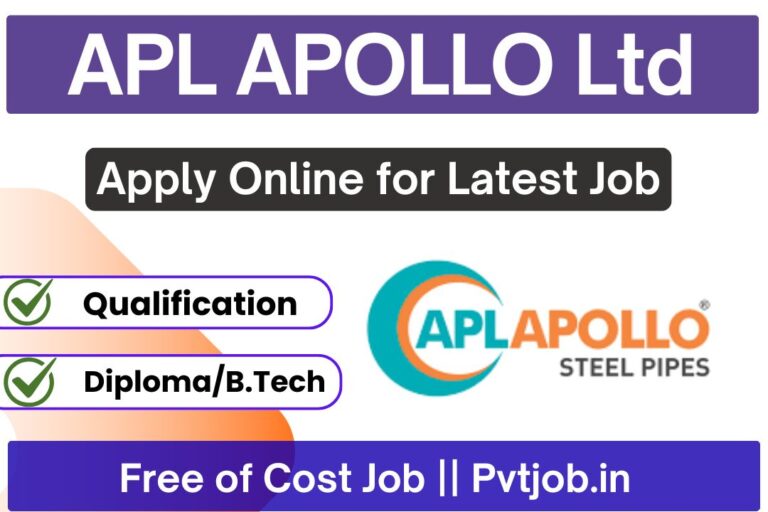 APL APOLLO Recruitment 2025