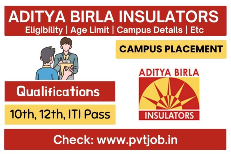 Aditya Birla Insulator Recruitment