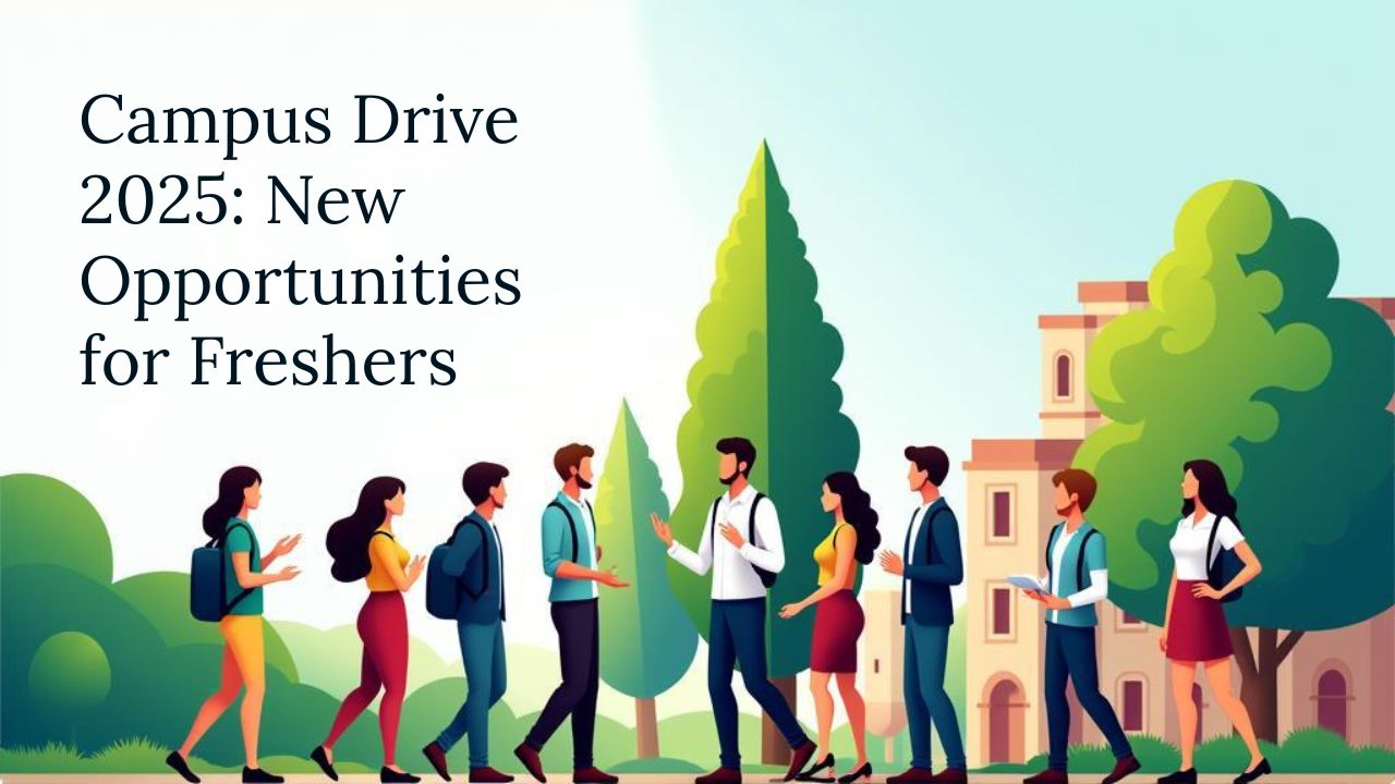Campus Drive 2025 for freshers
