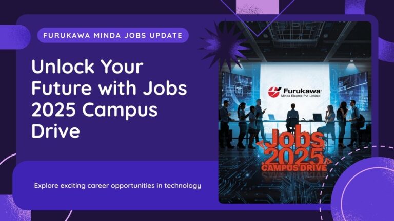 Furukawa Minda Electric Pvt Jobs 2025