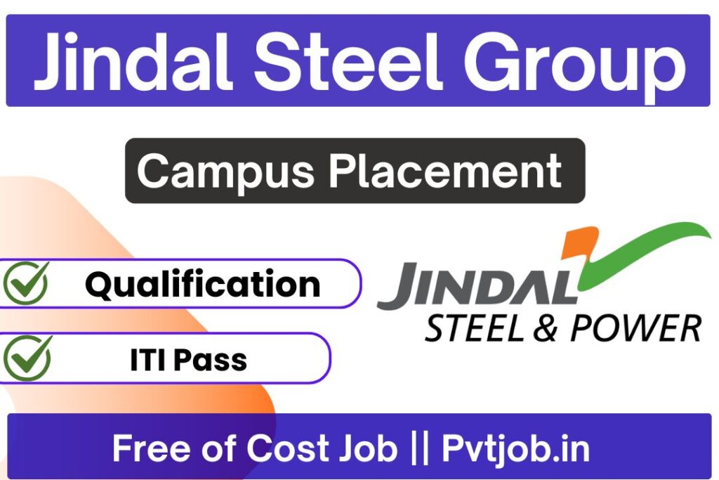 Jindal Steel Group Recruitment