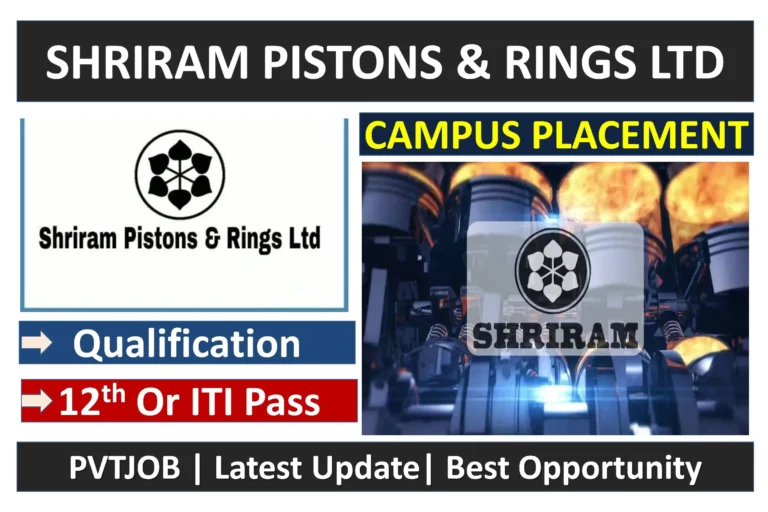 Shriram Pistons & Rings Ltd Vacancies