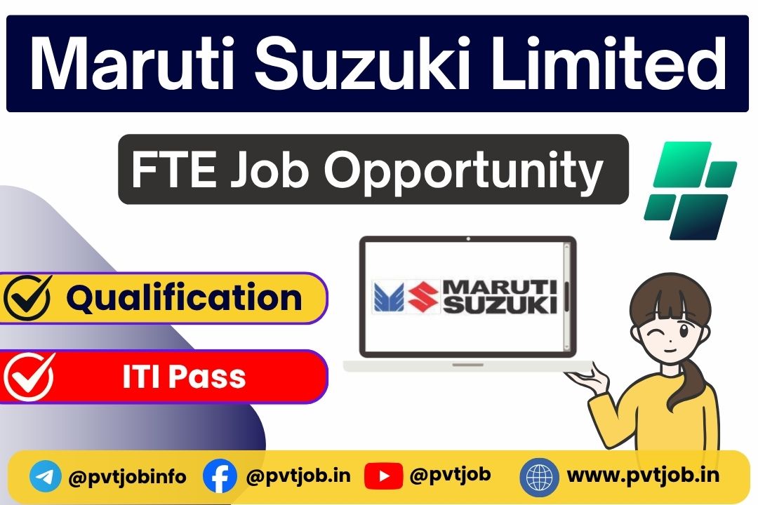 Maruti Suzuki FTE Jobs 2025