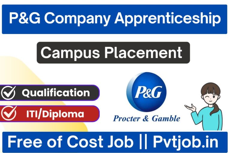 P&G Company Apprenticeship Recruitment 2025