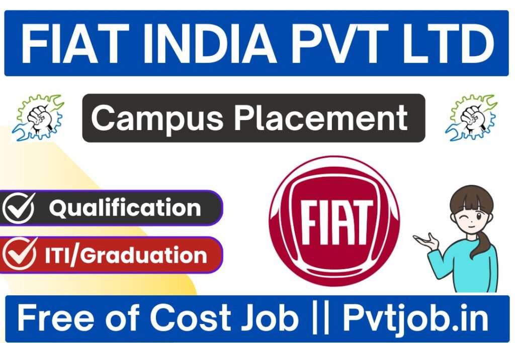 Fiat India Pvt Ltd Vacancy 2025