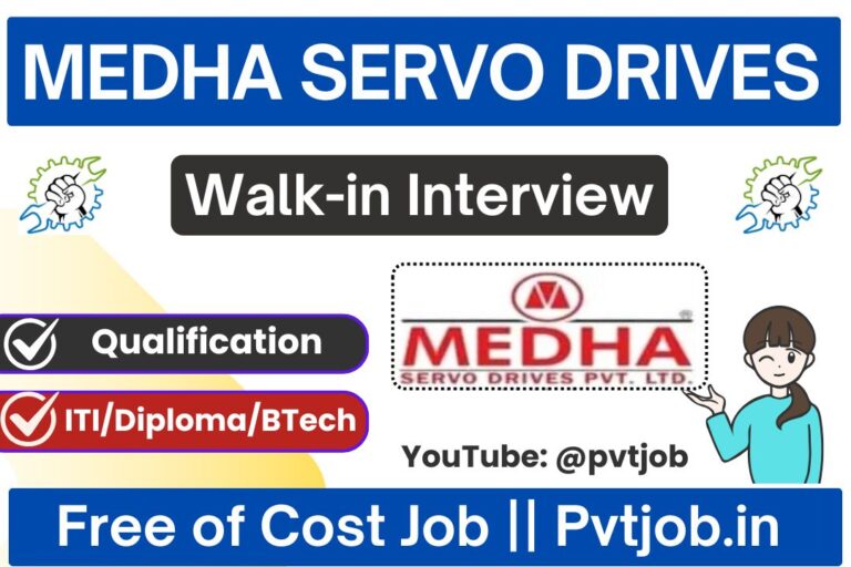 Medha Servo Drives Pvt Ltd Walk-in Interview 2025