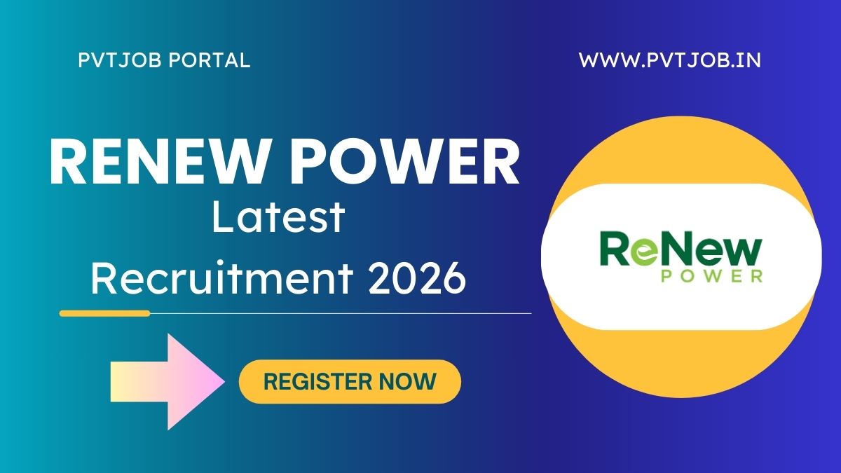 Renew Power Recruitment 2026: Latest Job Opportunity 1 Renew Power Recruitment 2026