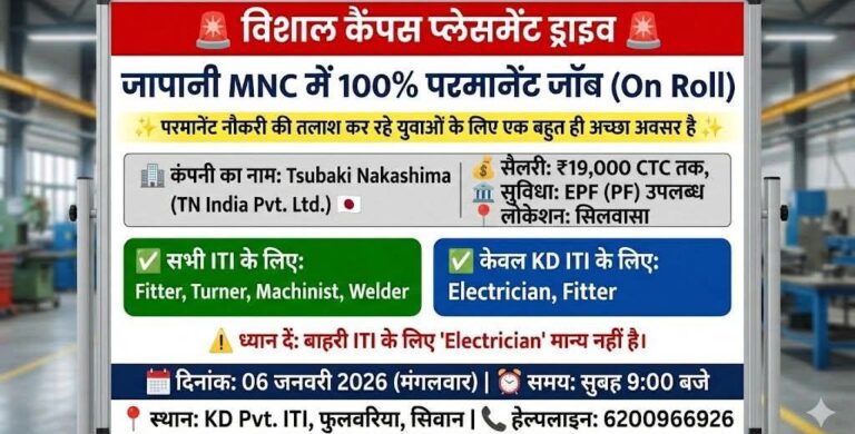 TN India Limited Vacancy Details 2026