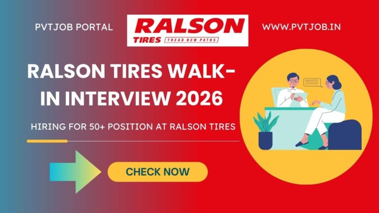 Ralson Tires Walk-in Interview 2026