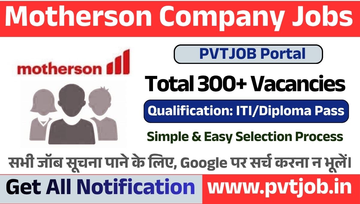 Motherson New Campus Placement 2026 for Freshers