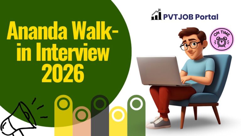 Ananda Walk-in Interview 2026