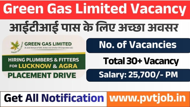 Green Gas Limited Vacancy 2026