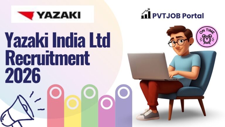 Yazaki India Pvt Ltd Recruitment 2026 %