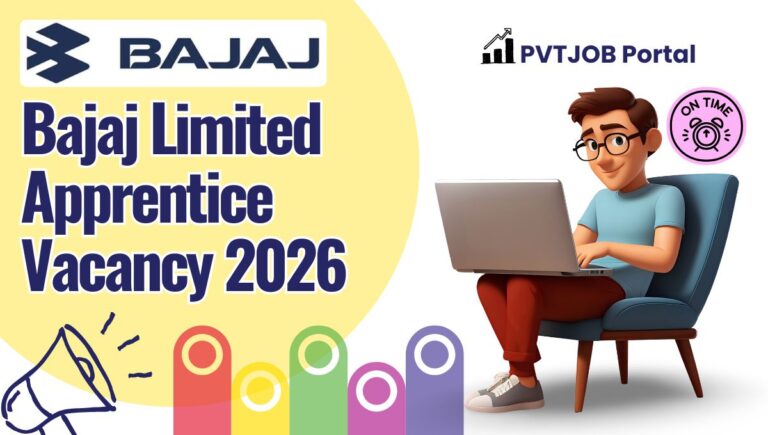 Bajaj Limited Apprentice Vacancy 2026