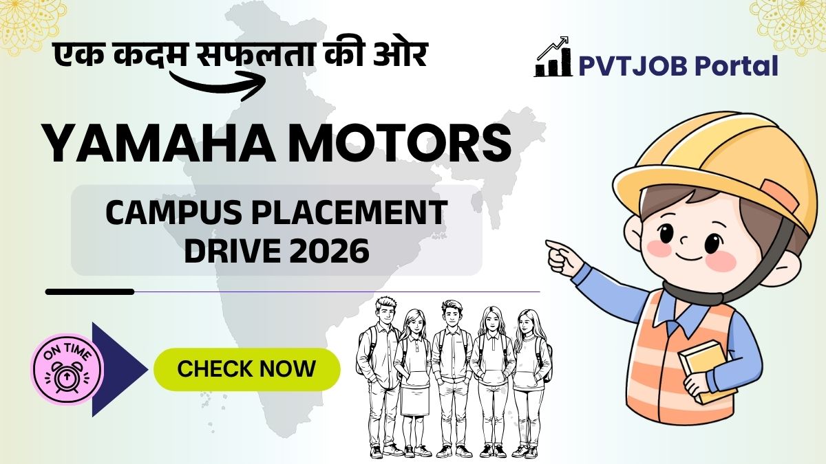 Yamaha Motors India Vacancy 2026