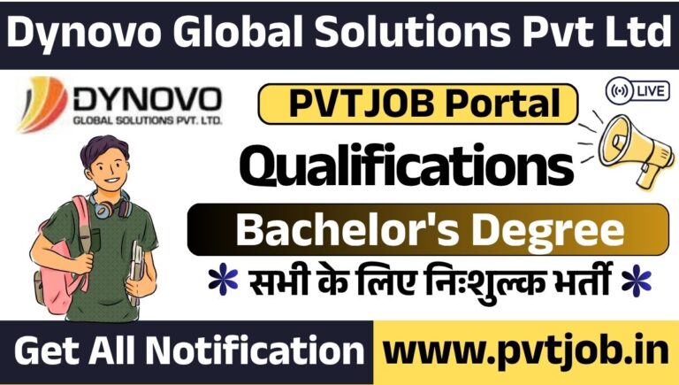 Dynovo Global Solutions Pvt Ltd Vacancy 2026