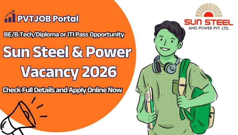 Sun Steel and Power Recruitment 2026